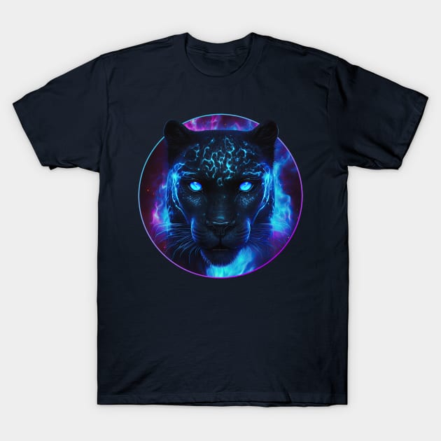 Black Panther - Cosmic Inferno T-Shirt by wumples